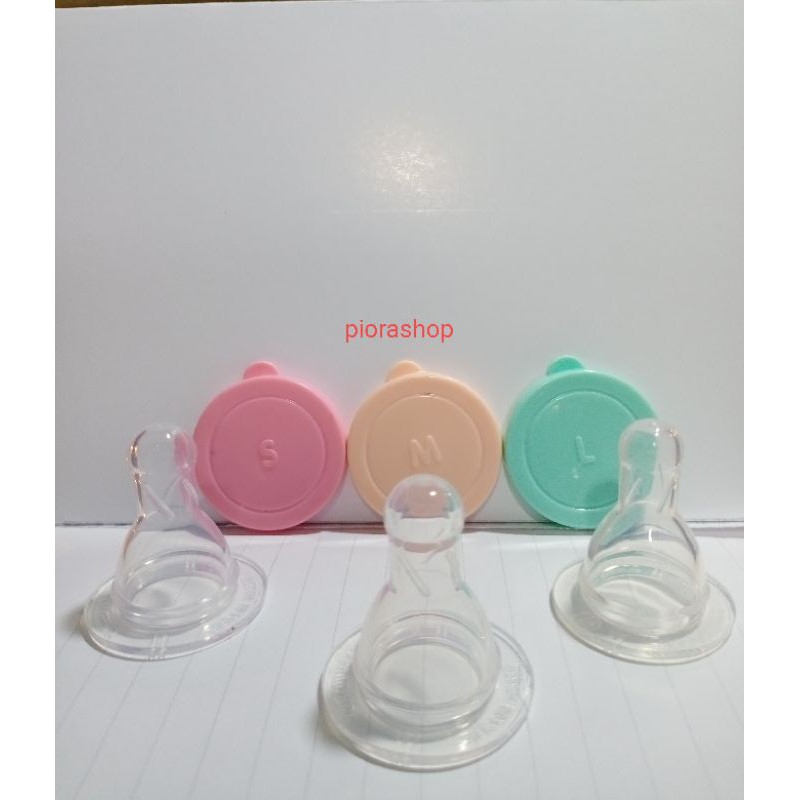 Jual SILICONE NIPPLES - Dot Bayi Cussons Baby Size S M L Untuk Botol ...