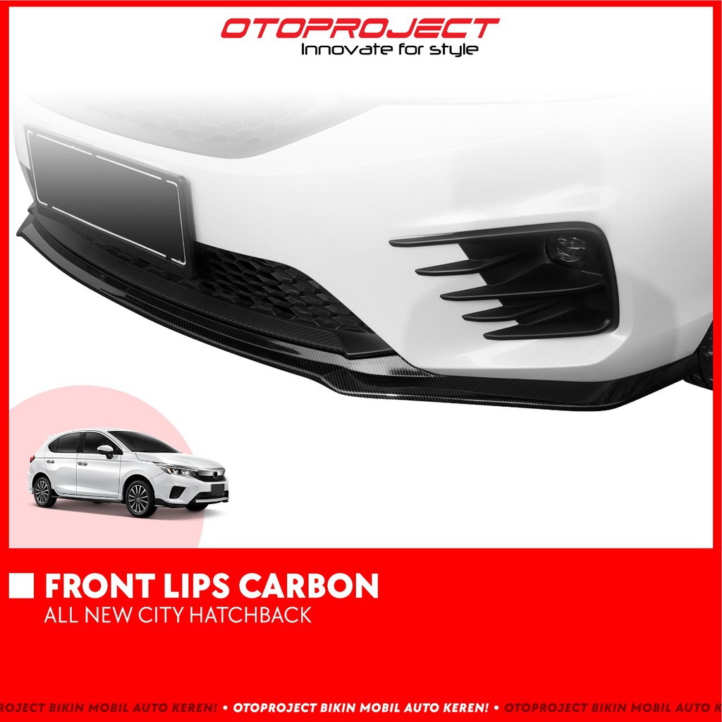 Jual Otoproject Front Lips Bumper All New City Hatchback Shopee