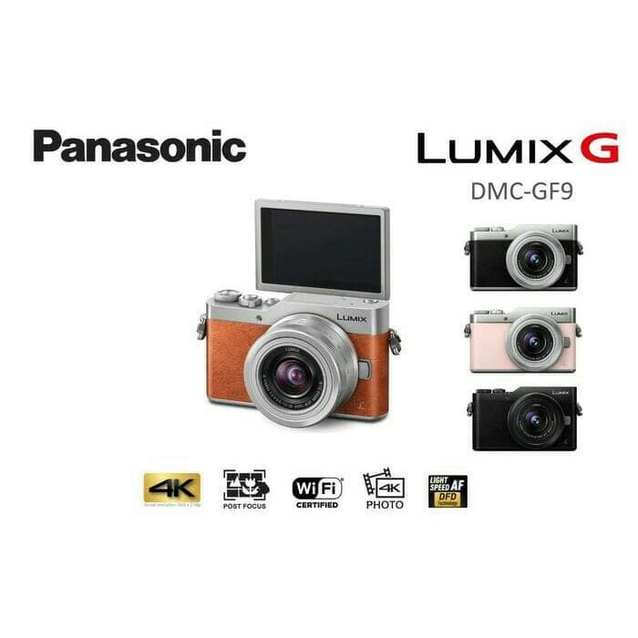 Jual Panasonic Lumix Mirrorless DC - GF9K/ GF9 Kit - BLACK & Pink