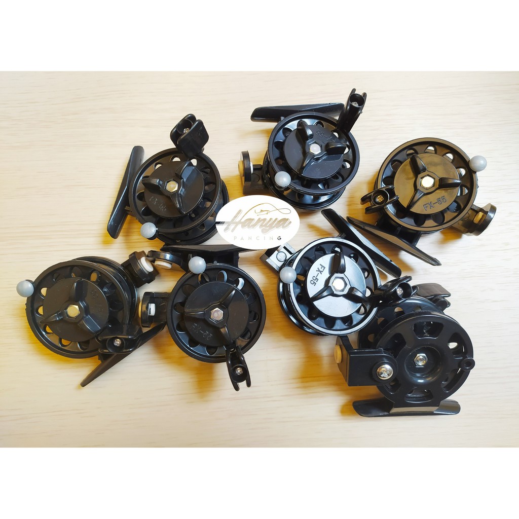 Jual REEL TOKOS FX55 HANDLE KIRI BAHAN PLASTIK KUAT MURAH UNTUK RIIL ...