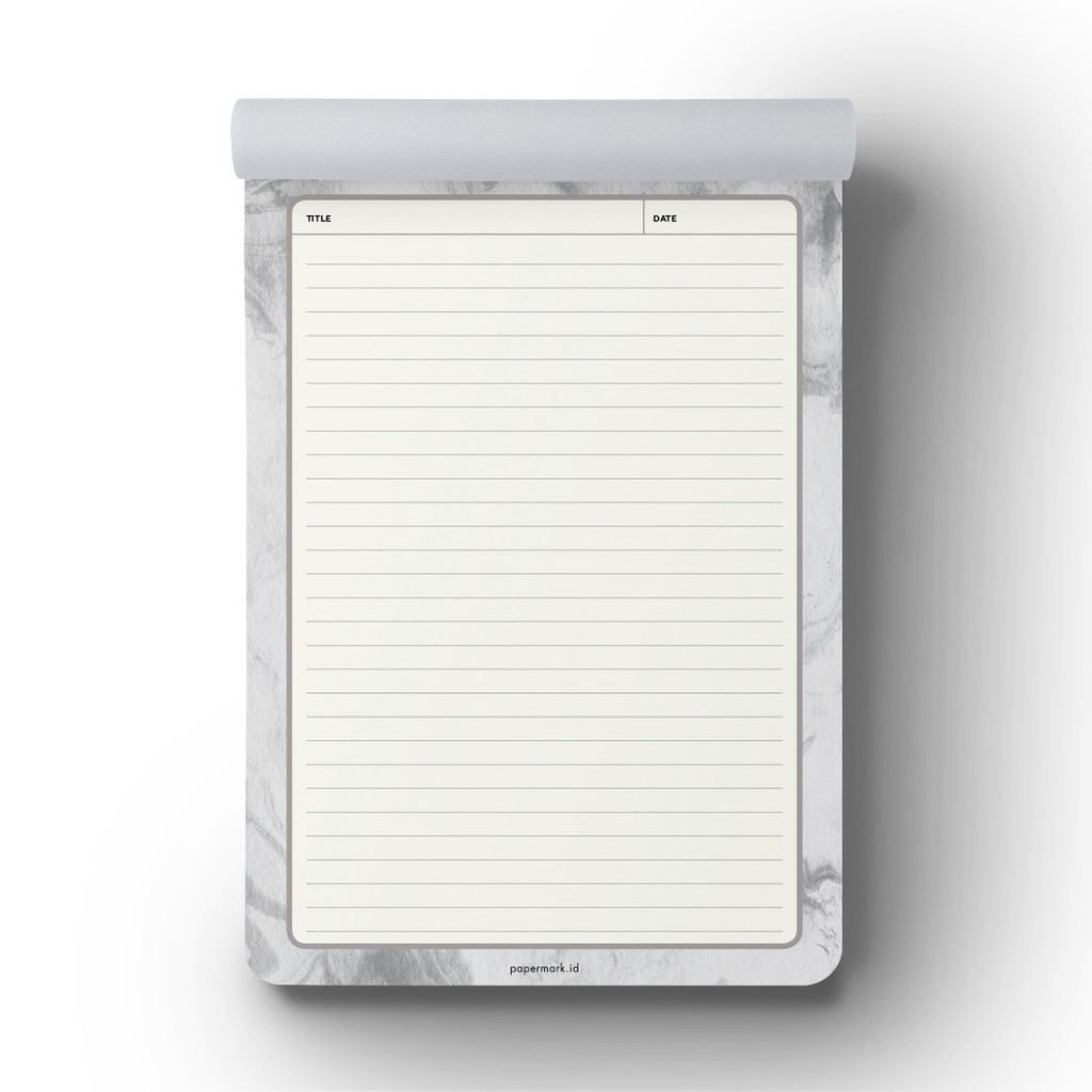 Jual Ruled Marquee Notepad by Papermark Shopee Indonesia