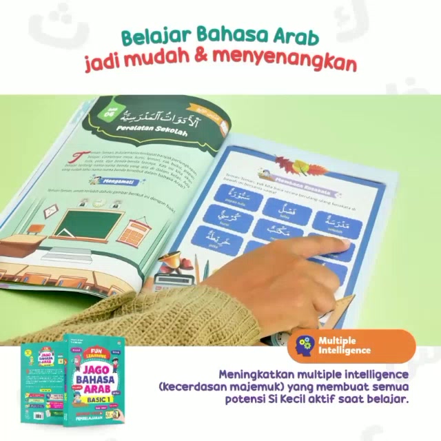 Jual Jago Bahasa Arab Basic 1 / Buku Bahasa Arab Anak Ziyad | Shopee ...
