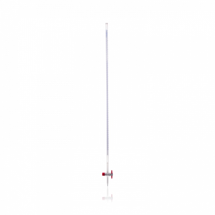 Jual DURAN Burette, Class AS, with Schellbach stripe and PTFE key, 25