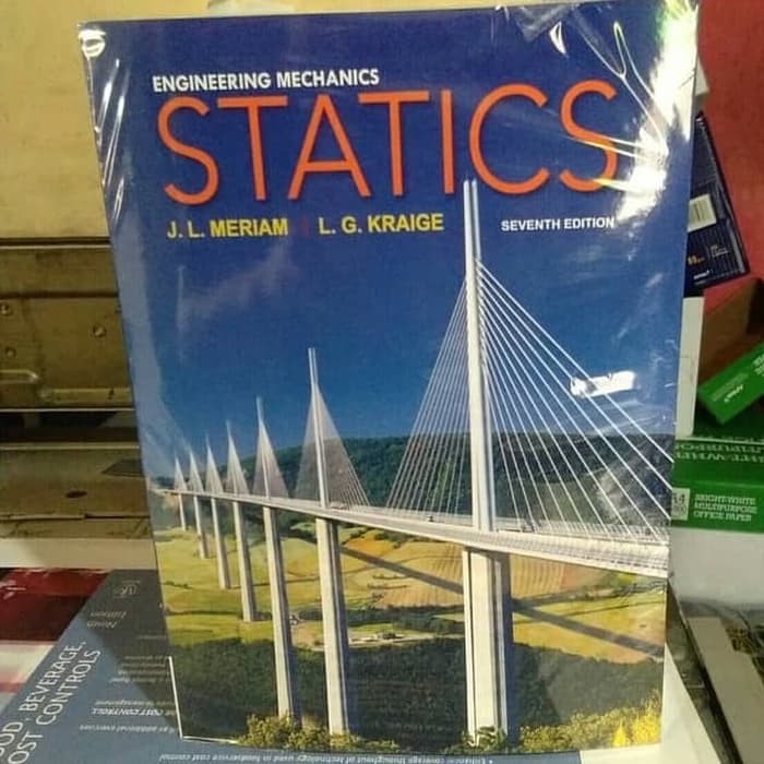 Jual Engineering Mechanics Statics 7th Edition By Meriam Kraige ...