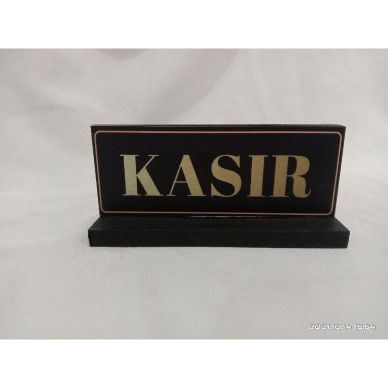 Jual Papan Nama Kasir Reserved Berbahan Kayu Shopee Indonesia 9604