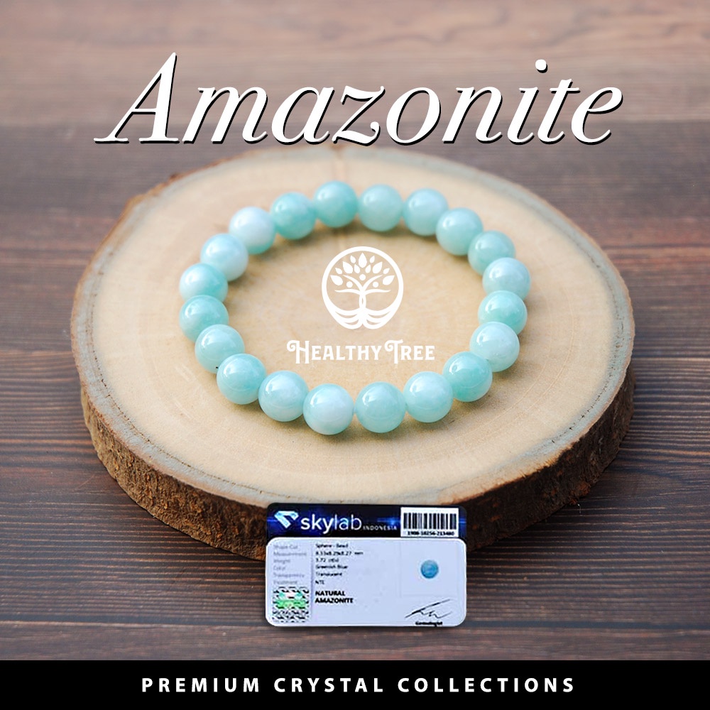 Jual Gelang Batu Kristal Amazonite Grade AA (HIGH QUALITY) | Shopee ...