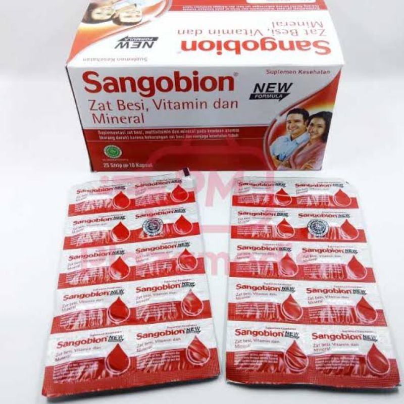 Jual Sangobion Strip(10kapsul) | Shopee Indonesia
