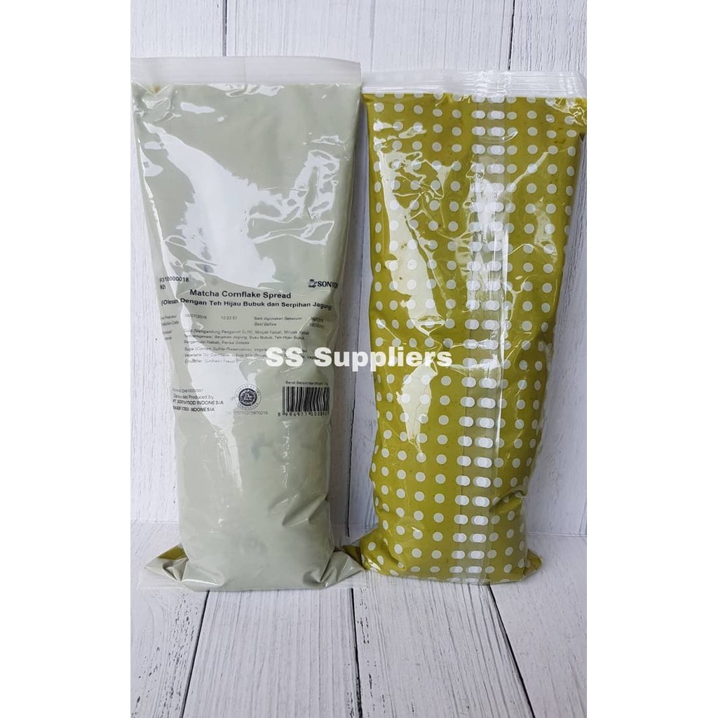 Jual Sonton Spread Matcha Cornflake Repack 200 GR - Best Seller ...