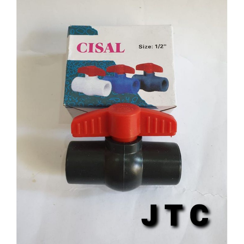 Jual Ball Valve Stop Kran Pvc Cisal Inch Shopee Indonesia