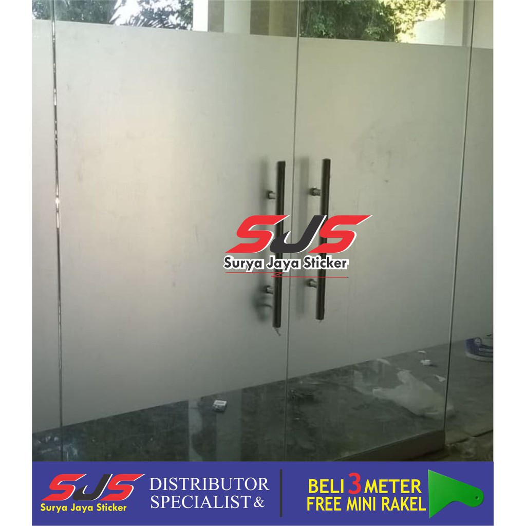 Jual STICKER/STIKER KACA SANDBLAST | Shopee Indonesia