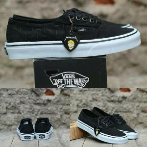 Promo Vans Era Laceless Metallica Lars Ulrich ICC BNIB Premium Original Black White Berkualitas