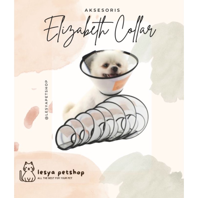 Jual Elizabeth Collar / Collar Protection Kucing dan Anjing | Shopee ...
