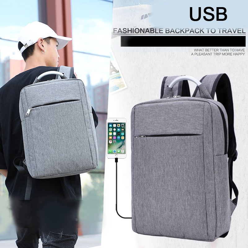 Jual Rowling (54-6)RANSEL LAPTOP LOCKER TAS PRIA USB IMPORT BACKPACK ...