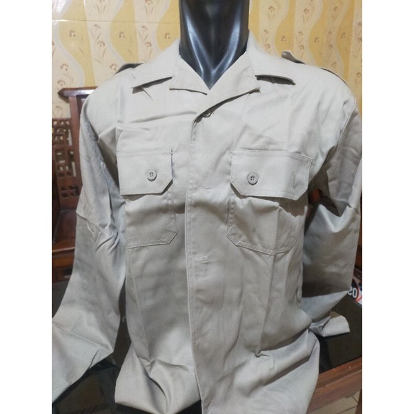 Jual SERAGAM PDL POLISI POLRI SATPAM JATAH | Shopee Indonesia