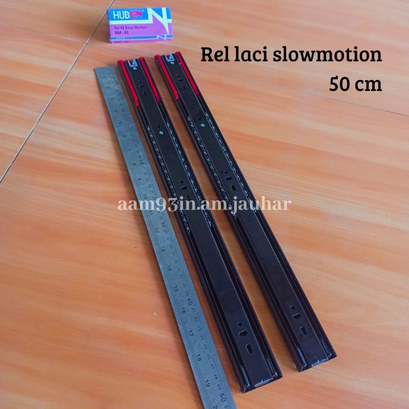 Jual Rel Laci Slow Motion FE Ril Merek HUBEN ORI BM-45 Double Track 50 ...