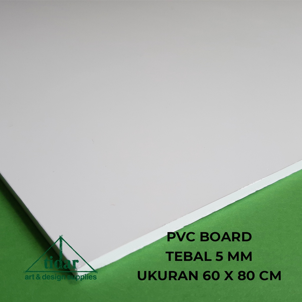 Jual PVC Board 5 MM 60 x 80 CM Foam Board Foamboard Dinding Maket