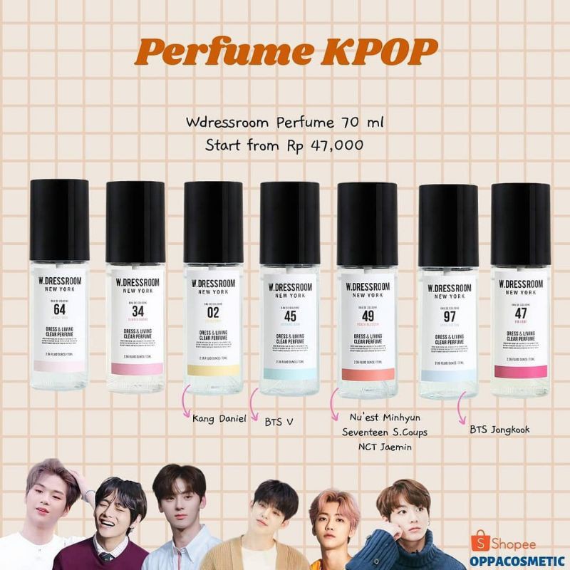 Parfum dressroom new arrivals