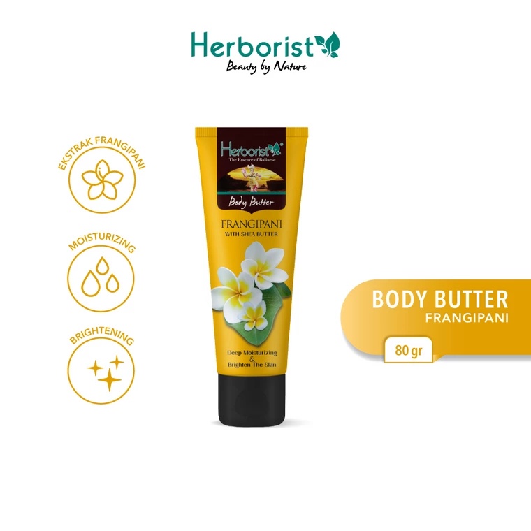 Jual Herborist Body Butter Frangipani 80 gr Shopee Indonesia