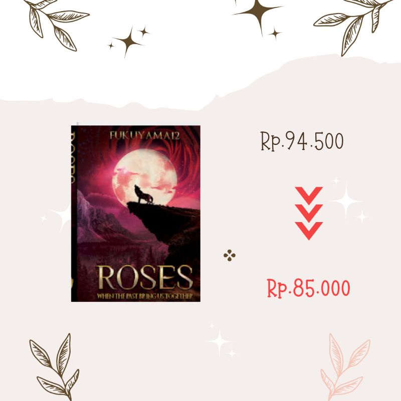 Jual Novel Roses (When The Past Bring Us Together) [ Just Novel ...