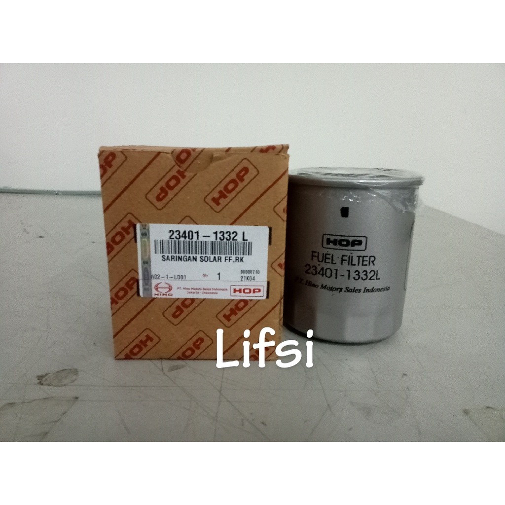 Jual FILTER SOLAR ATAS/FUEL FILTER HINO LOHAN/DUTRO/DYNA 234011332L ...