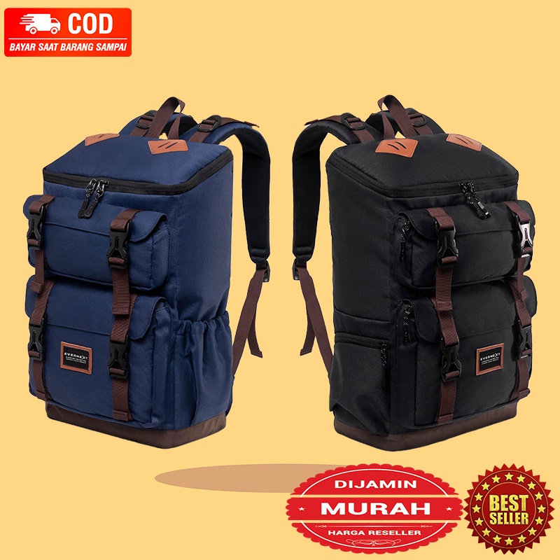 Jual Tas Ransel Pria 35L Backpack Sekolah Kuliah Kampus Kerja Kantor