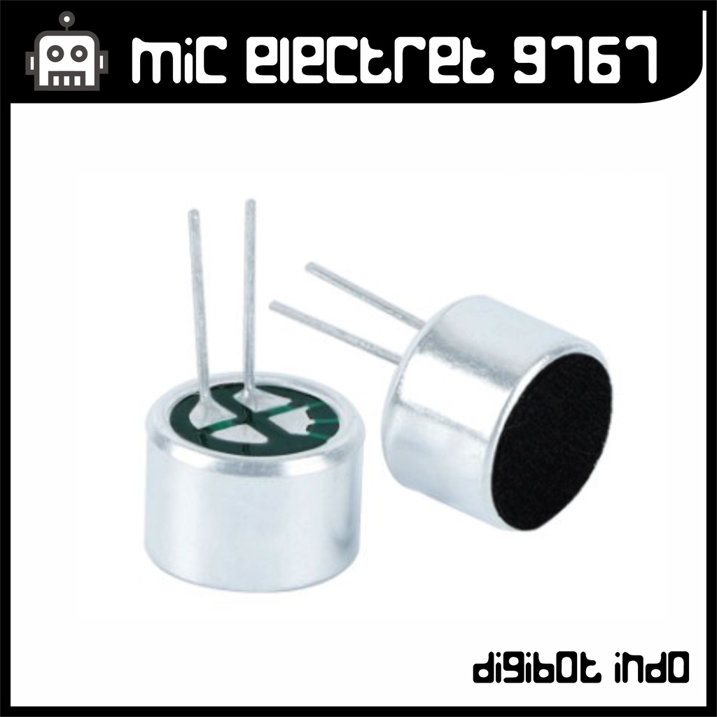 Jual MIC Electret 9767 - Microphone | Shopee Indonesia