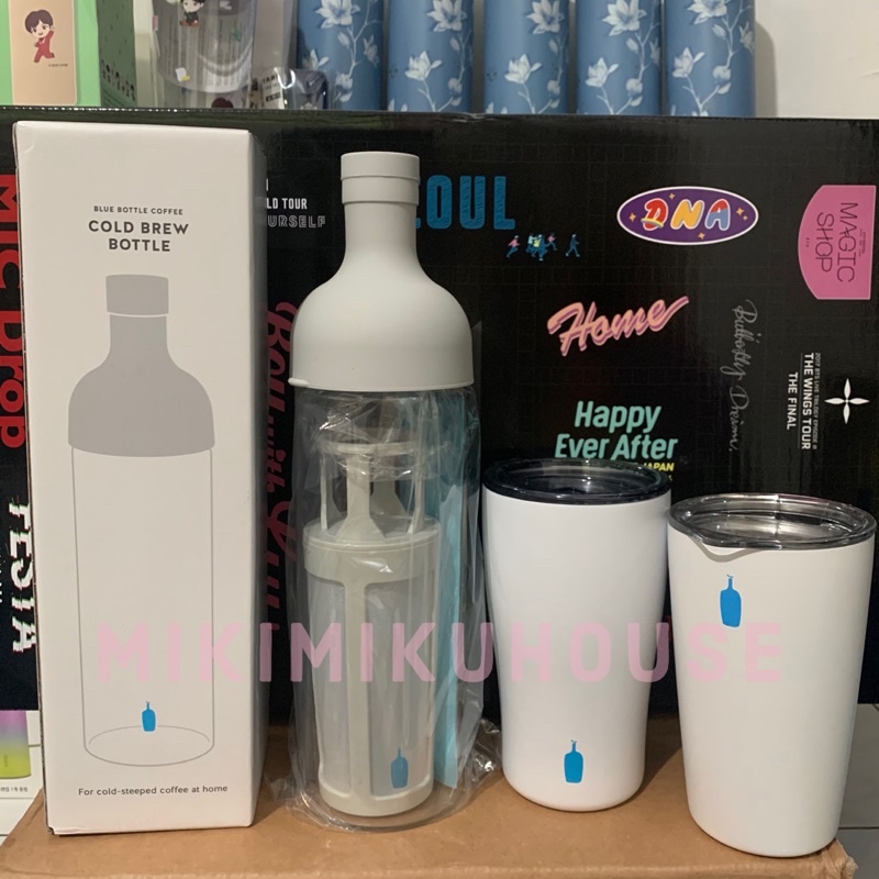 Jual KOREA EXCLUSIVE BLUE BOTTLE COLD BREW BOTTLE BLUE BOTTLE COFFEE
