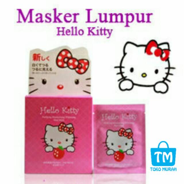 Jual MASKER LUMPUR HELLO KITTY / NATURGO HELLOKITTY | Shopee Indonesia