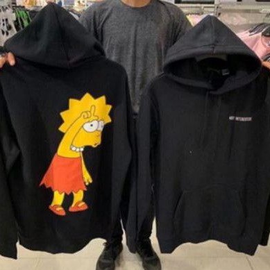 H&m lisa simpson hoodie new arrivals