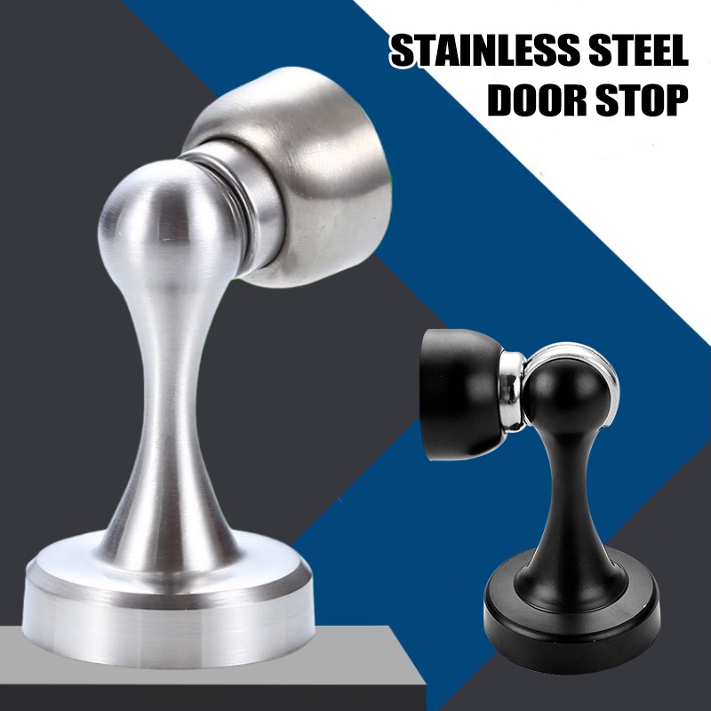 Jual Door Stop Stopper Holder/INDOKERAN - Door Stop Magnet/Stainless ...