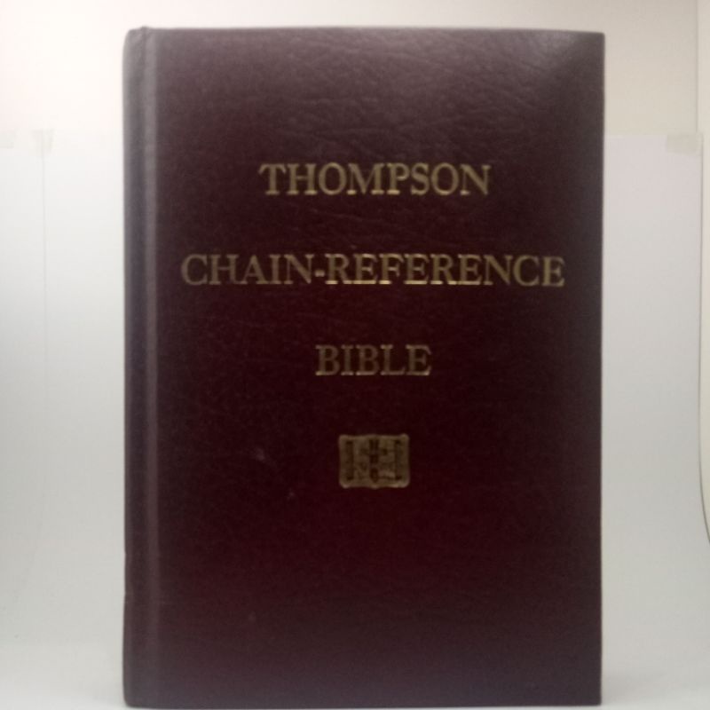 Jual Thompson Chain Reference Bible KJV Red Letter Edition | Shopee ...