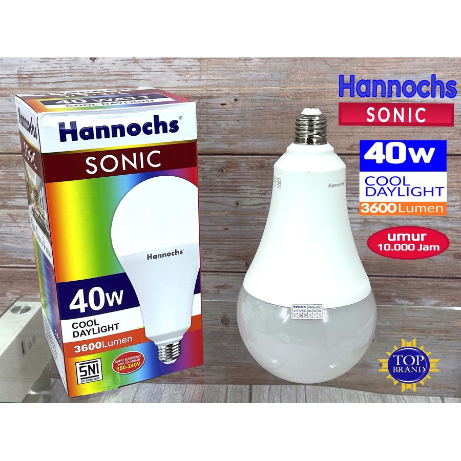 Jual Lampu LED Hannoch Sonic 40 Watt | Shopee Indonesia