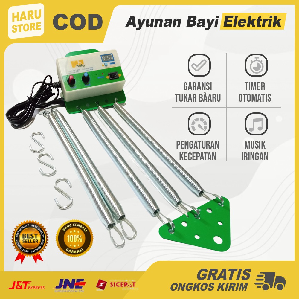 Jual Mesin Ayunan Bayi Elektrik Otomatis / Mesin Ayunan Bayi Listrik ...