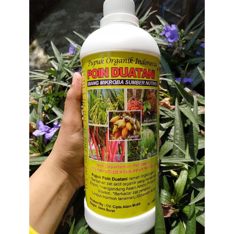 Jual Pupuk Organik Cair Lengkap Poin Duatani Biang Mikroba Sumber Nutrisi Shopee Indonesia