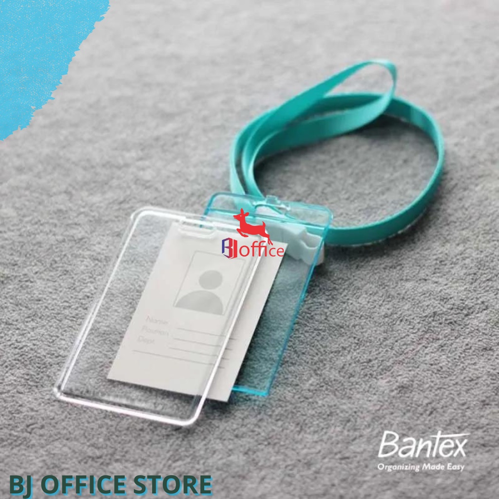 Jual Bantex Transparent ID Card Holder Potrait 8868 | Shopee Indonesia