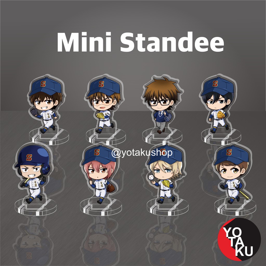 Jual Mini Standee Figure Anime Akrilik Ace no Diamond MST08 Seri 1 ...