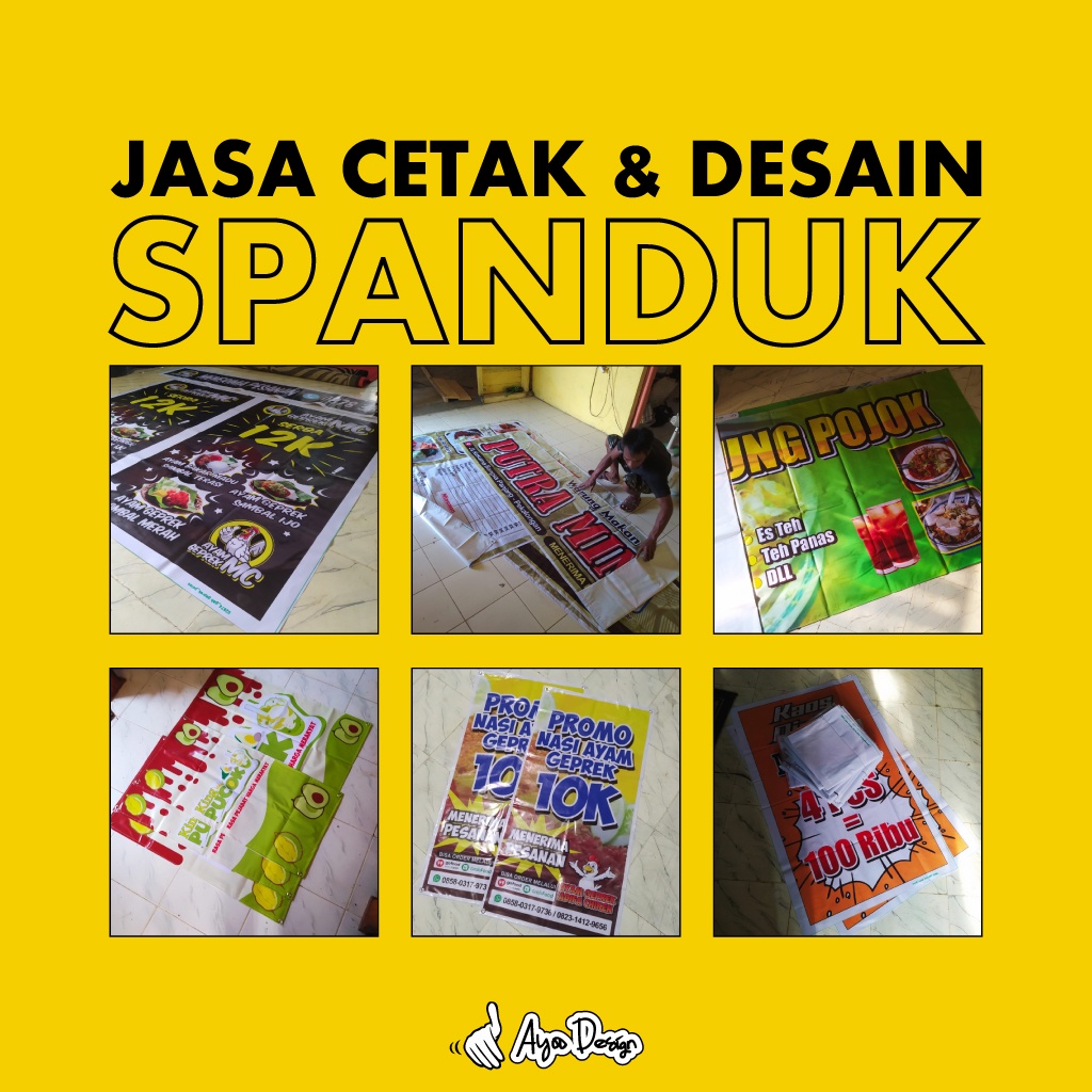 Jual Cetak Spanduk Murah Cetak MMT Cepat Jasa Cetak Spanduk Warung Jasa
