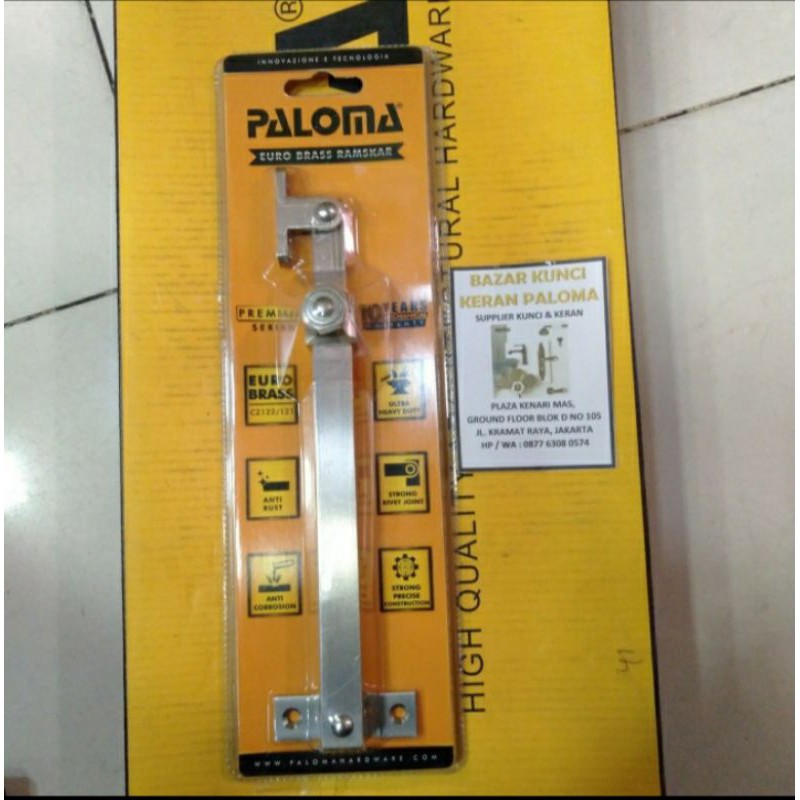 Jual RAMSKAR PALOMA RKP 602 SN PENAHAN JENDELA | Shopee Indonesia
