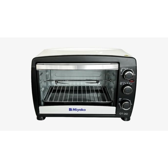 Jual MIYAKO OVEN TOASTER LISTRIK OT 261 /OT-261 26 LITER GRILL GARANSI ...