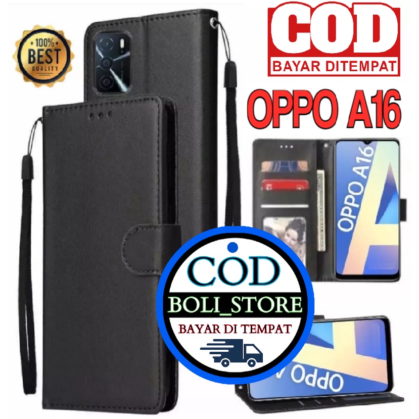 Hi Case Neo Leather Flip Cover for OPPO A16 Phone Case –