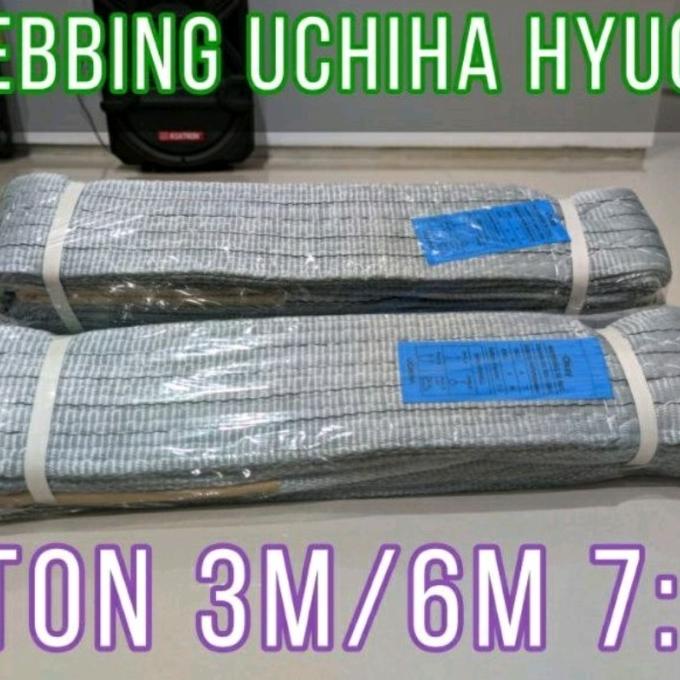 Jual Webbing Sling Sabuk Belt Webing Tali Angkat Barang Uchiha Hyuga