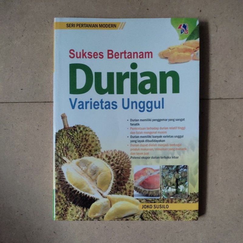 Jual Buku Pertanian Sukses Bertanam Durian Varietas Unggul | Shopee ...