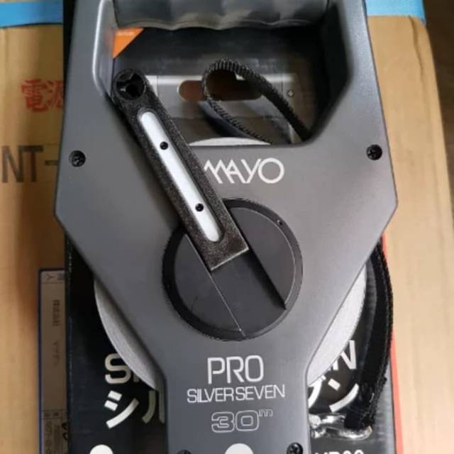 Jual Best Seller YAMAYO Meteran Roll Gulung Pro Silver Seven 30 Meter