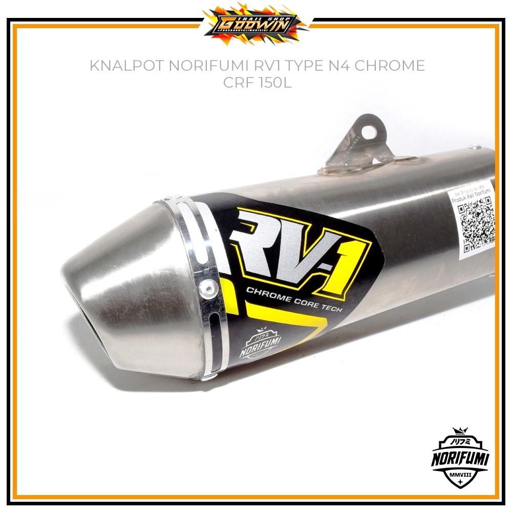 Jual Knalpot Kenalpot Muffler Original Norifumi Rv N Shorty T Klx