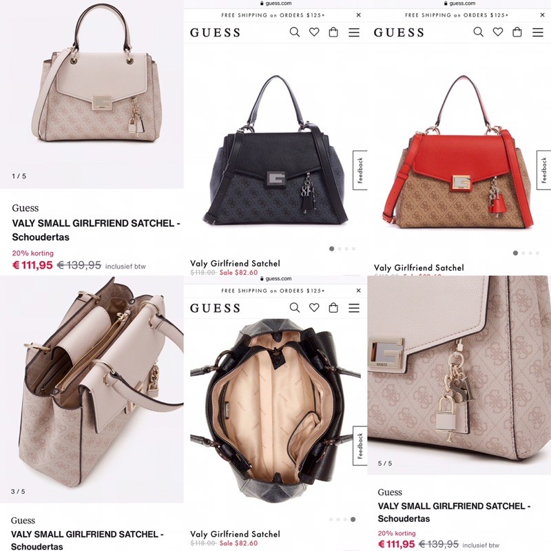 Jual GUESS VALY GIRLFRIEND SATCHEL Shopee Indonesia