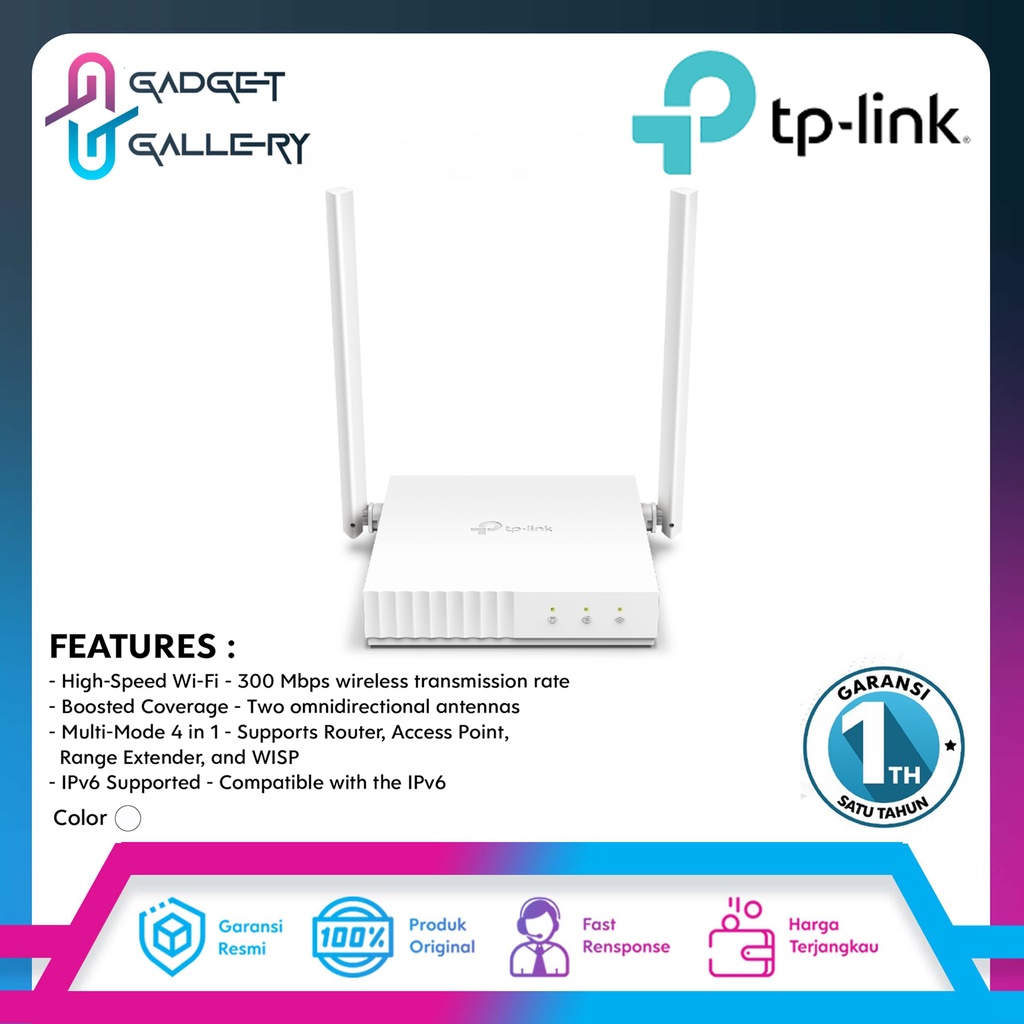 Jual TP-LINK TL-WR844N 300 Mbps Multi-Mode Wi-Fi Router | Shopee Indonesia