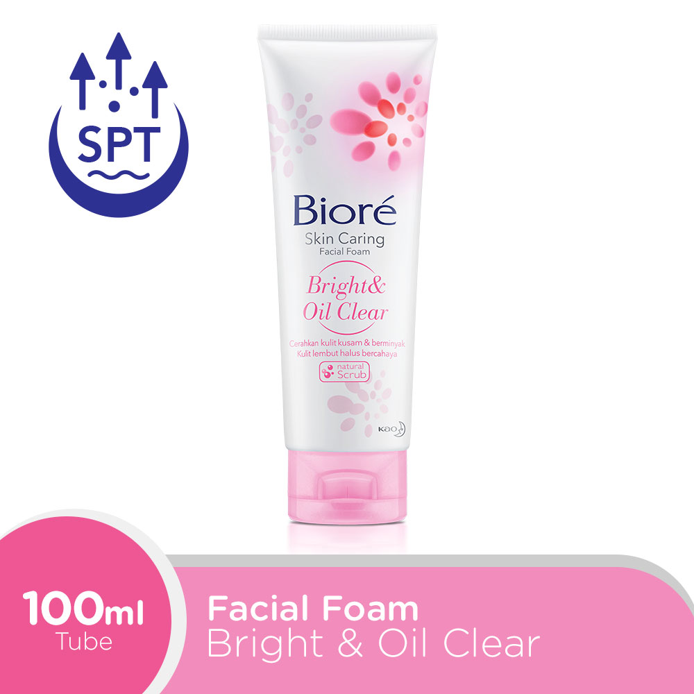 Jual Biore Skin Caring Sabun Cuci Muka Untuk Kulit Berminyak Bright