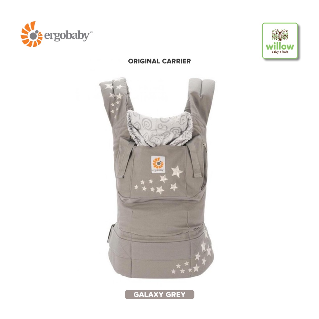 Ergo baby carrier galaxy grey stars hotsell