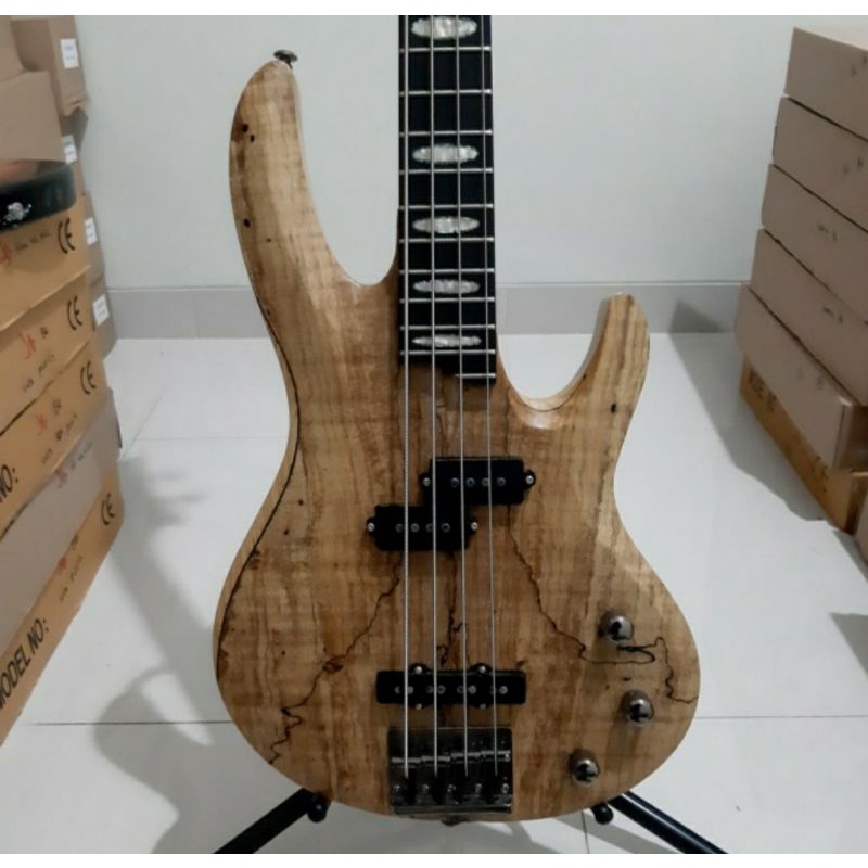 Jual Bass ESP LTD RB-1004 SM Natural Satin original | Shopee Indonesia