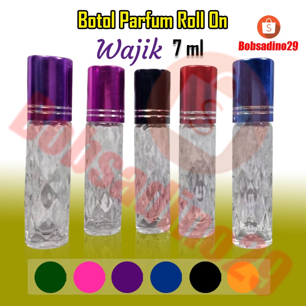 Jual Botol roll kosong wajik 7ml/botol reffil/bibit alrehab | Shopee ...